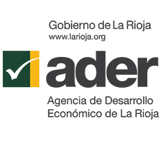 Logo de ADER Agencia de Desarrollo Económico de La Rioja colaborador de Pablo Gómez Romero