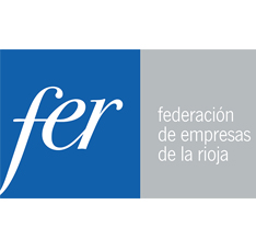 Logo de FER Federación de Empresarios de La Rioja colaborador de Pablo Gómez Romero